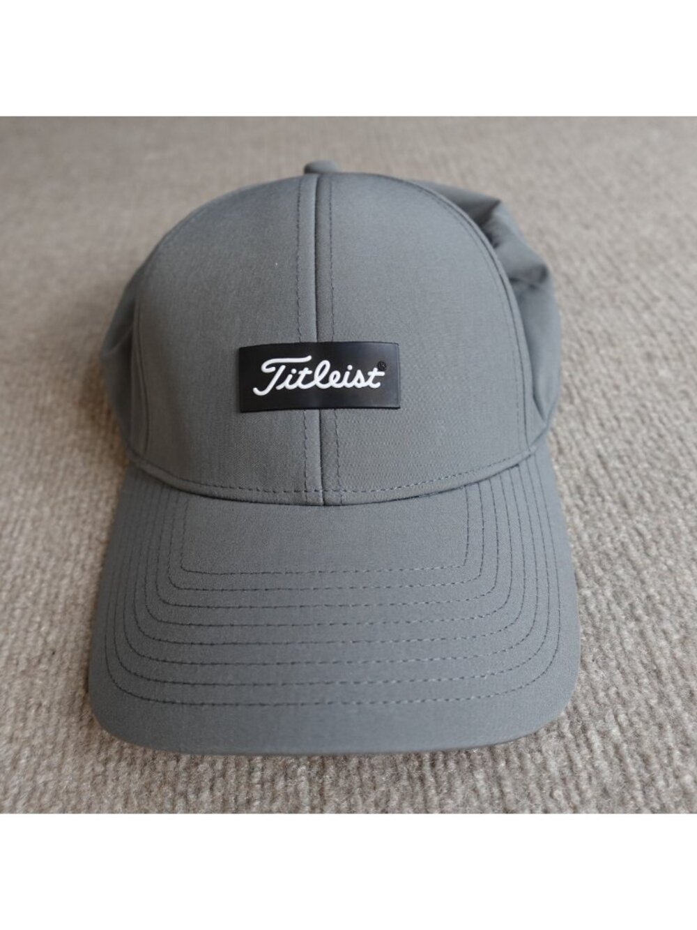 Footjoy Hat Gray Perforated Performance Strapback Recent